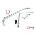 Omnisports Silver Custom Racing Harness Bar for 2012-2012 Scion FR-S - Subaru BR-Z OM3374712